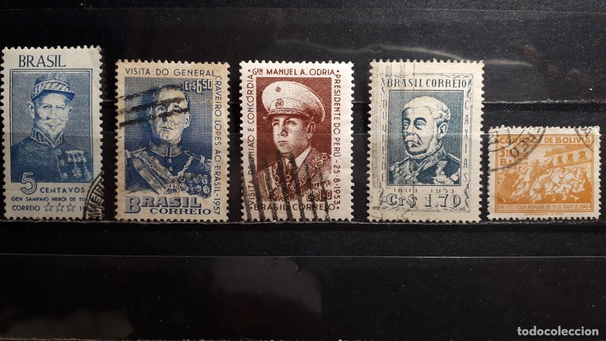 Sellos: MILITAR. BRASIL. &deg;. A CATALOGAR