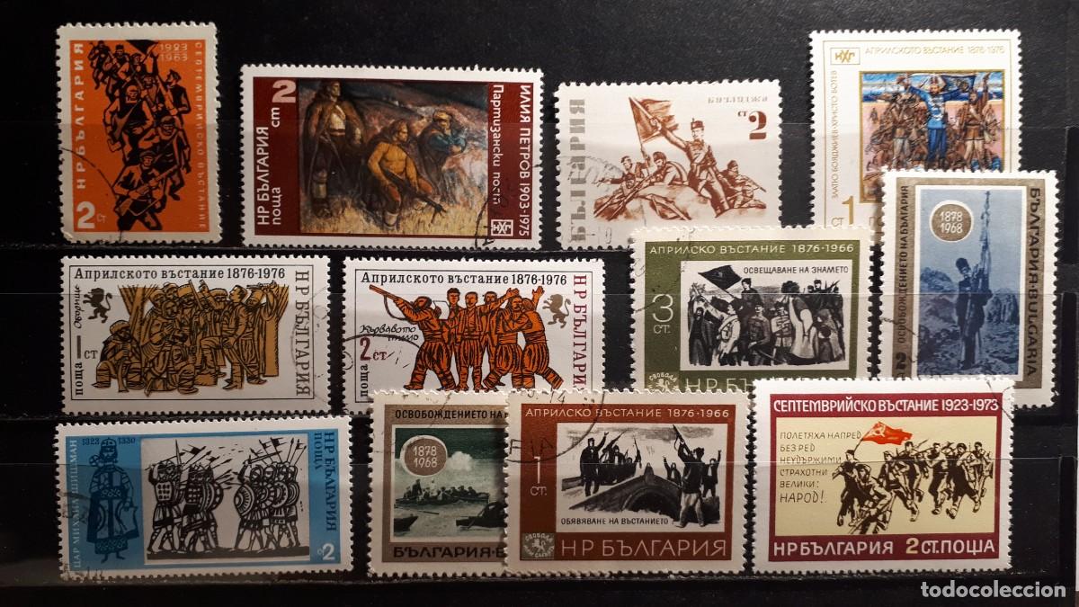 Sellos: MILITAR. BULGARIA. &deg;. A CATALOGAR