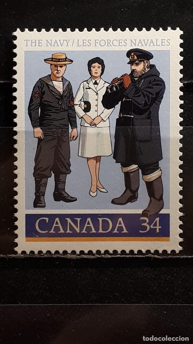 Sellos: MILITAR. CANAD&Aacute;. A&Ntilde;O 1985. **. YVERT 944