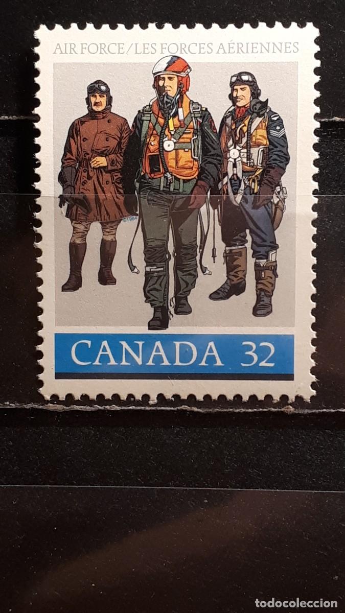 Sellos: MILITAR. CANAD&Aacute;. A&Ntilde;O 1984. **. YVERT 902