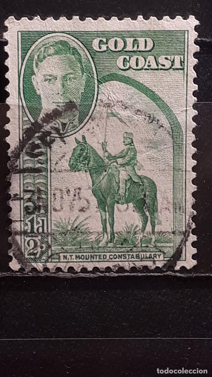 Sellos: MILITAR. COSTA DEL ORO . A&Ntilde;O 1948. &deg;. YVERT 128
