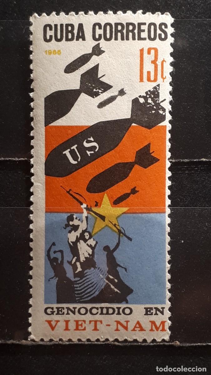 Sellos: MILITAR. CUBA . A&Ntilde;O 1966. *. YVERT 1049