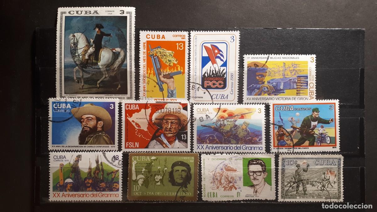 Sellos: MILITAR. CUBA . &deg;. A CATALOGAR