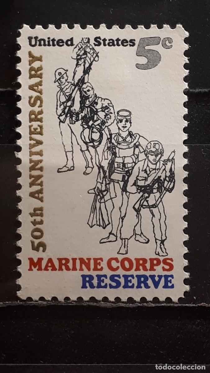 Sellos: MILITAR. ESTADOS UNIDOS. A&Ntilde;O 1966. *. Yvert 708