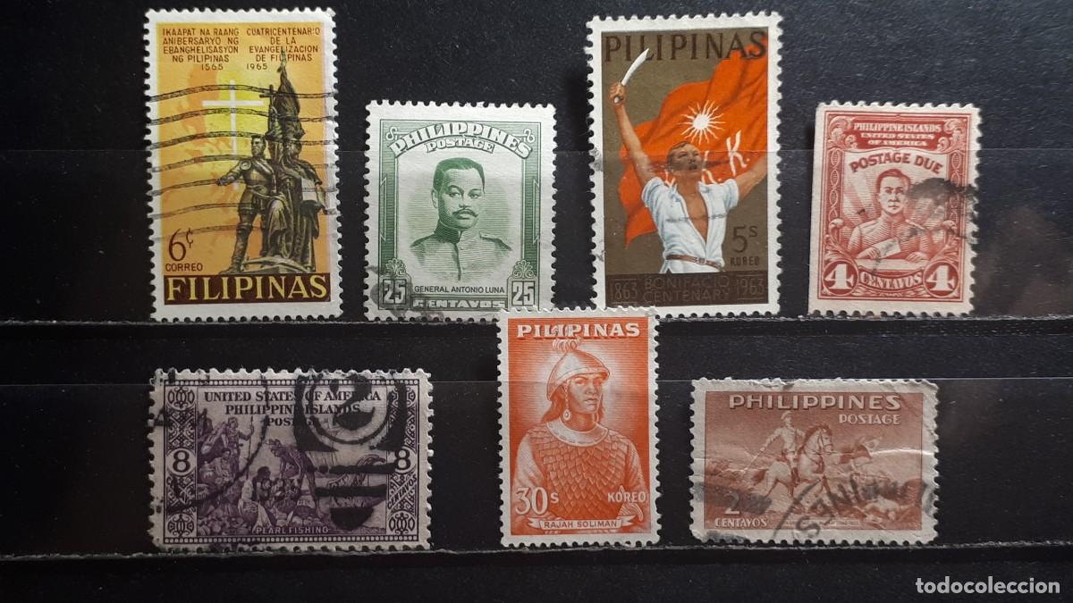 Sellos: MILITAR. FILIPINAS. &deg;. A CATALOGAR
