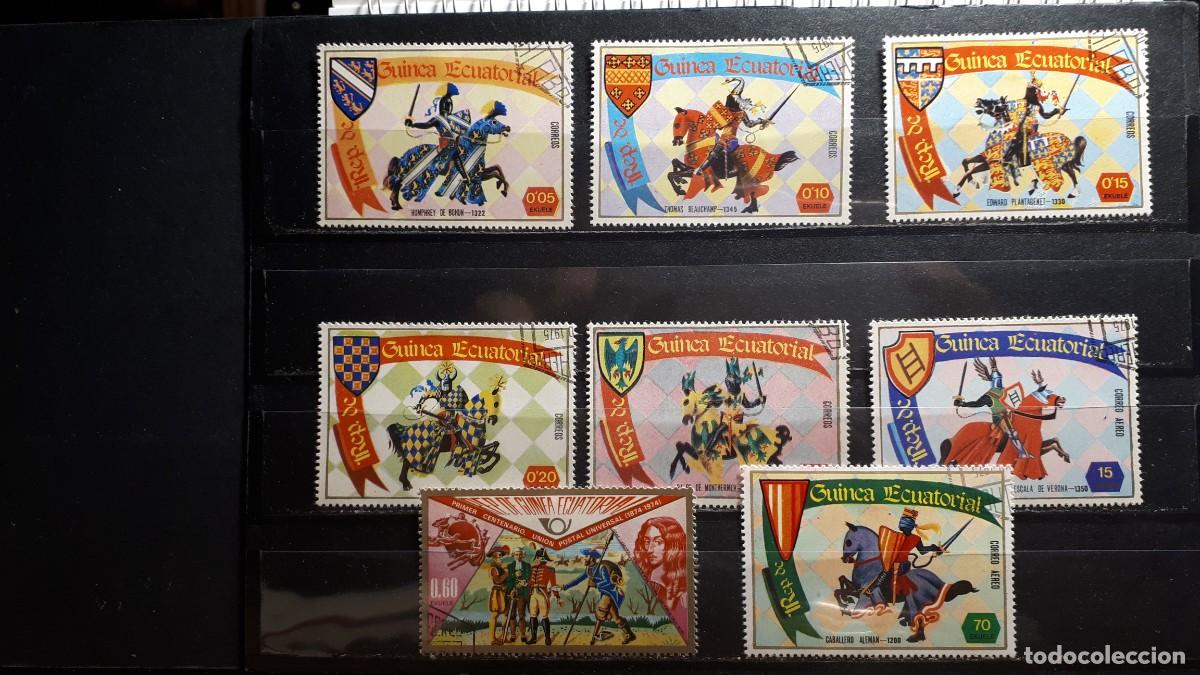 Sellos: MILITAR. GUINEA ECUATORIAL. &deg; A CATALOGAR