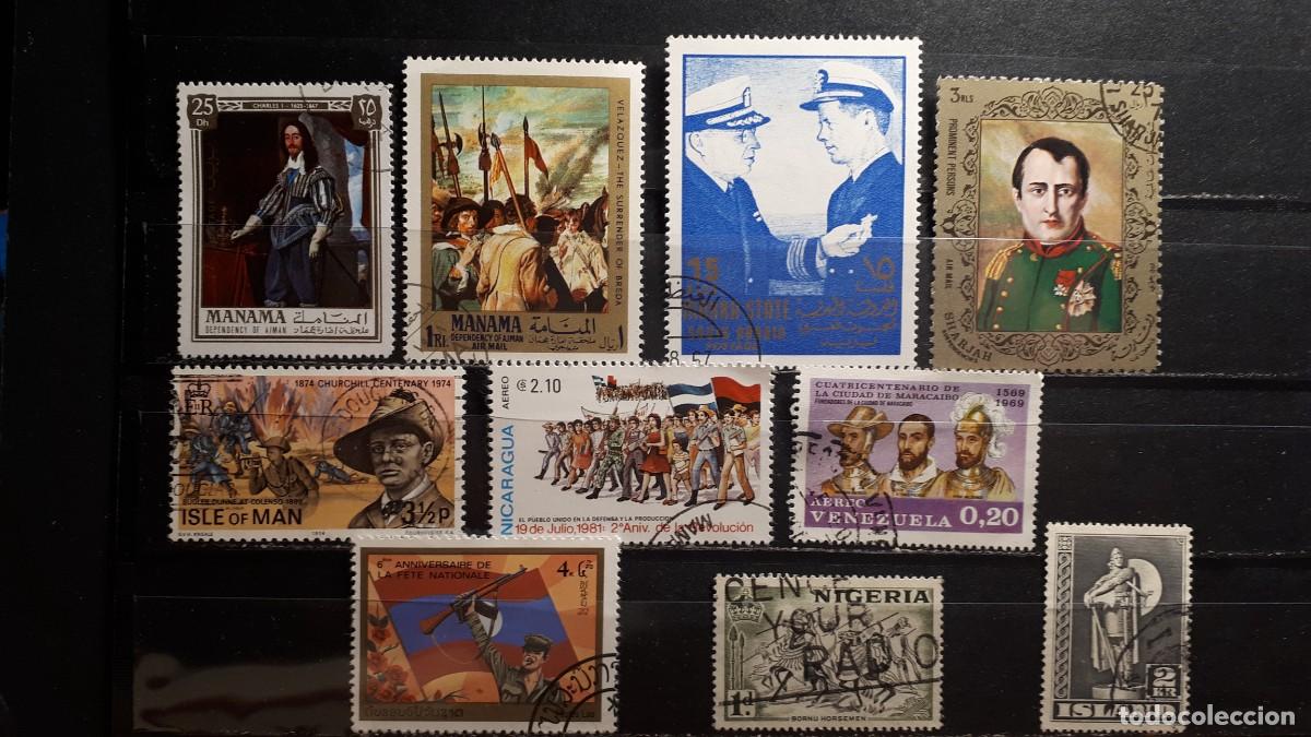 Sellos: MILITAR. VARIOS PAISES. &deg;. A CATALOGAR