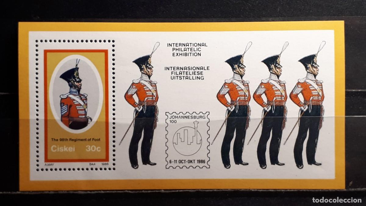 Sellos: MILITAR. SUDAFRICA. A&Ntilde;O 1986. **. YVERT H.B. 1