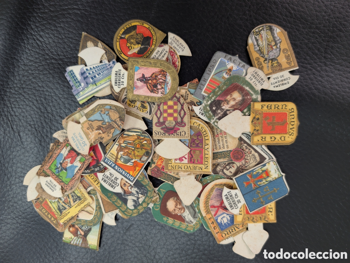 Sellos: Lote de emblema corriente ( entre 40 - 50 und )
