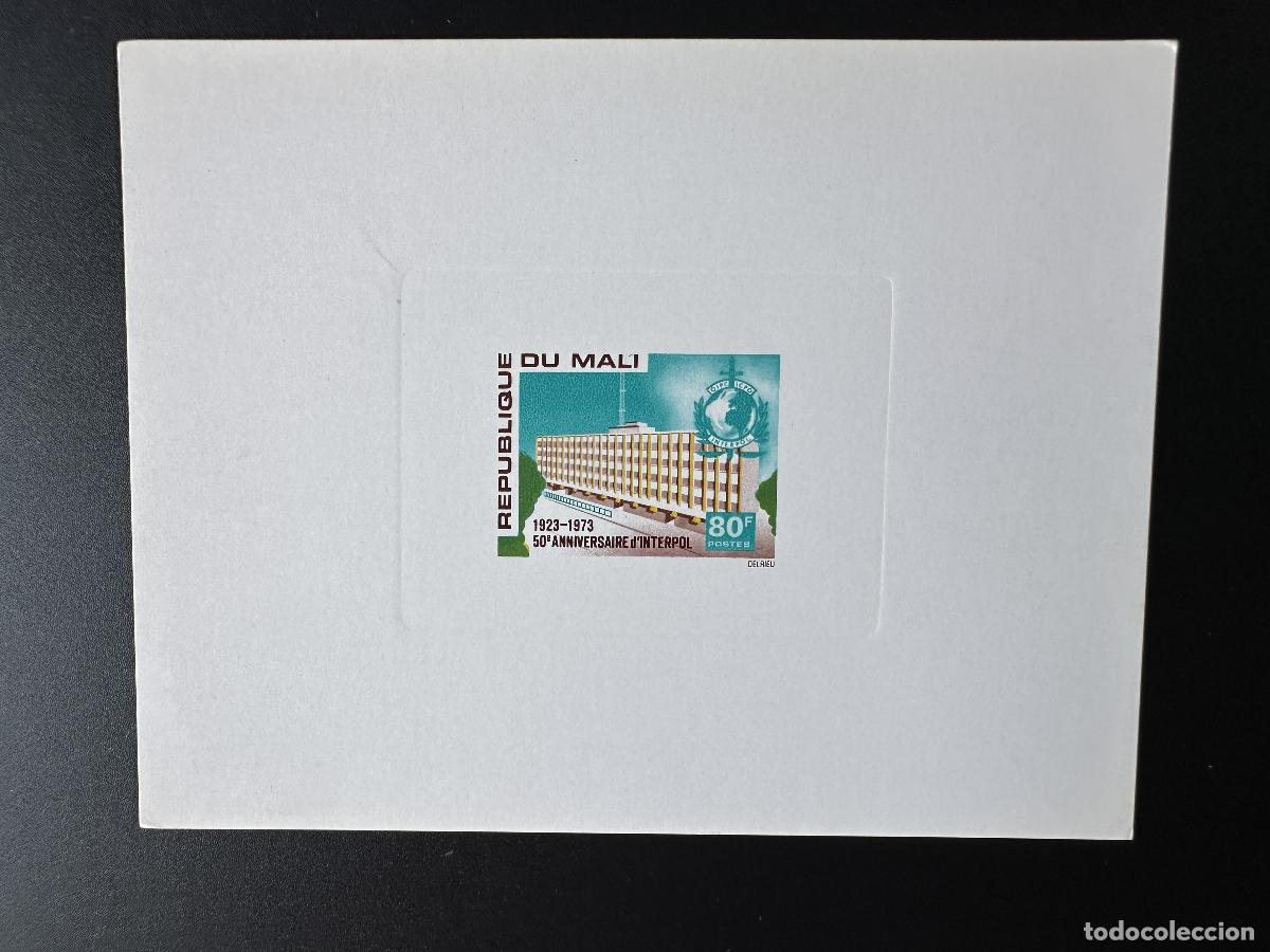 Sellos: Mali 1973 Mi. 377 evento de lujo edificio del 50 aniversario la Interpol - Foto 1