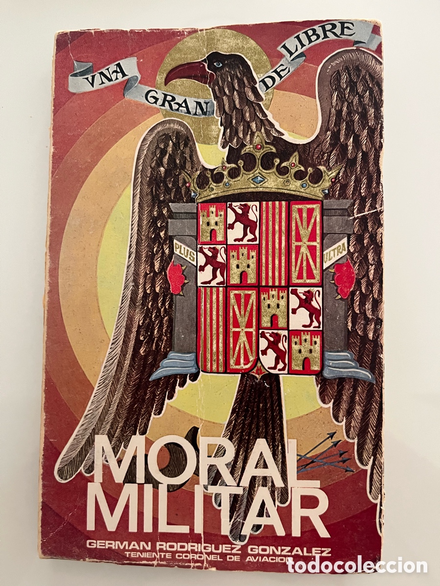 Sellos: Libro Moral Militar 1958 de Germ&aacute;n Rodr&iacute;guez Gonz&aacute;lez