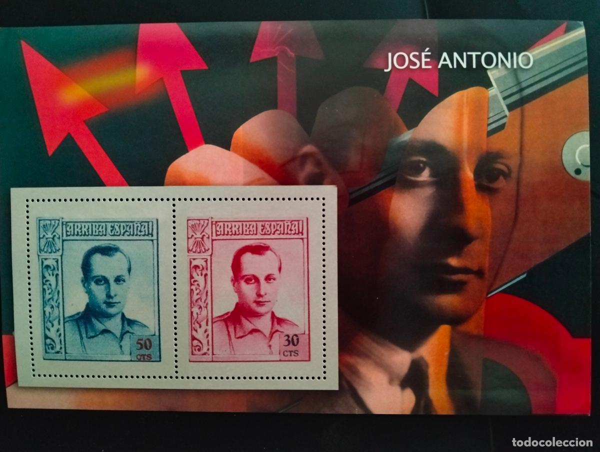 Briefmarken: HOJA BLOQUE GUERRA CIVIL ESPA&Ntilde;OLA, JOSE ANTONIO