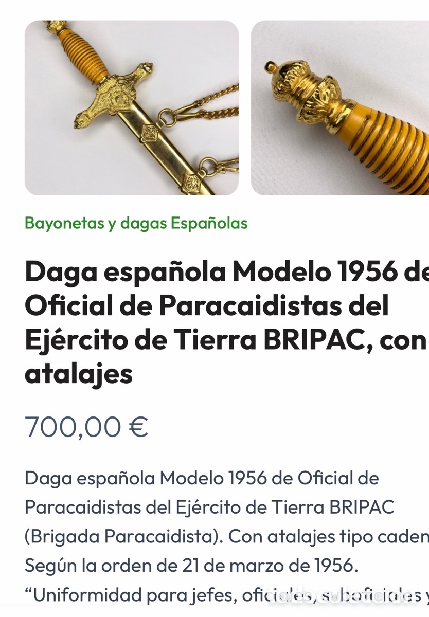 Sellos: daga ej&eacute;rcito del aire espa&ntilde;ol 1946 - Foto 9