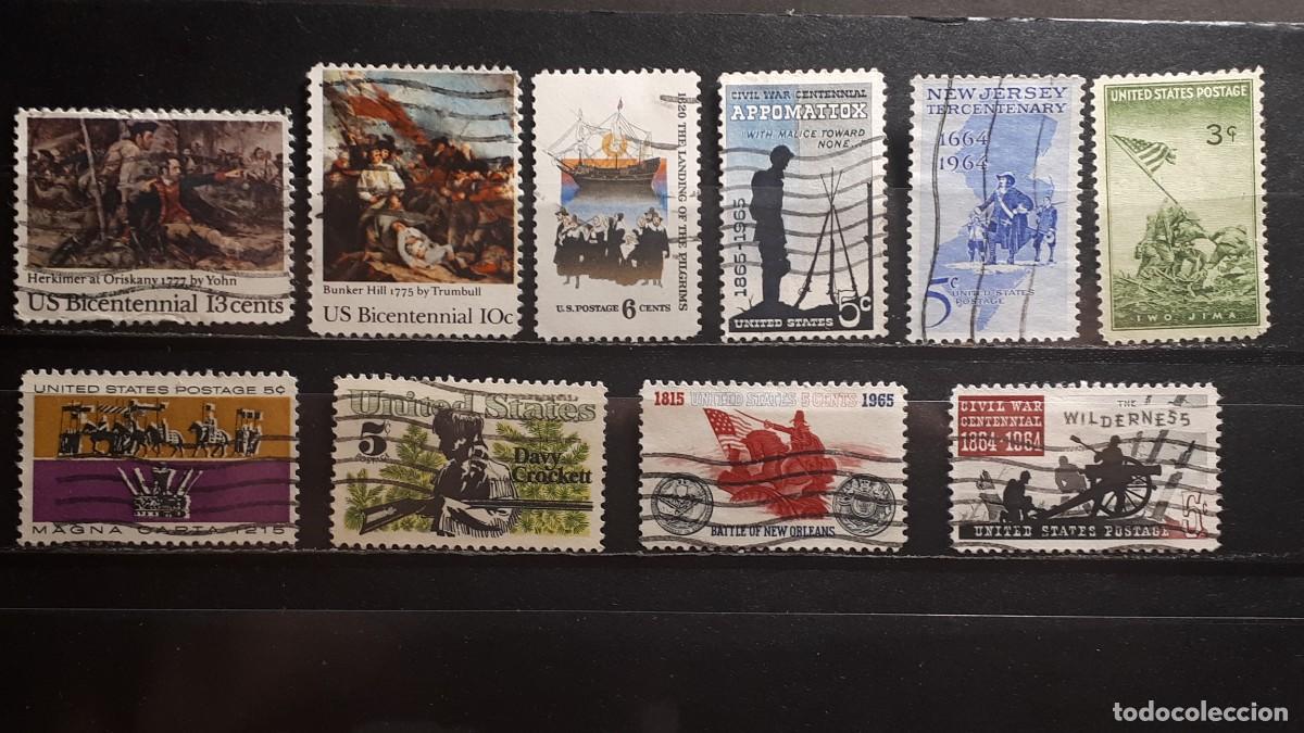 Sellos: MILITAR. ESTADOS UNIDOS. &deg;. A CATALOGAR