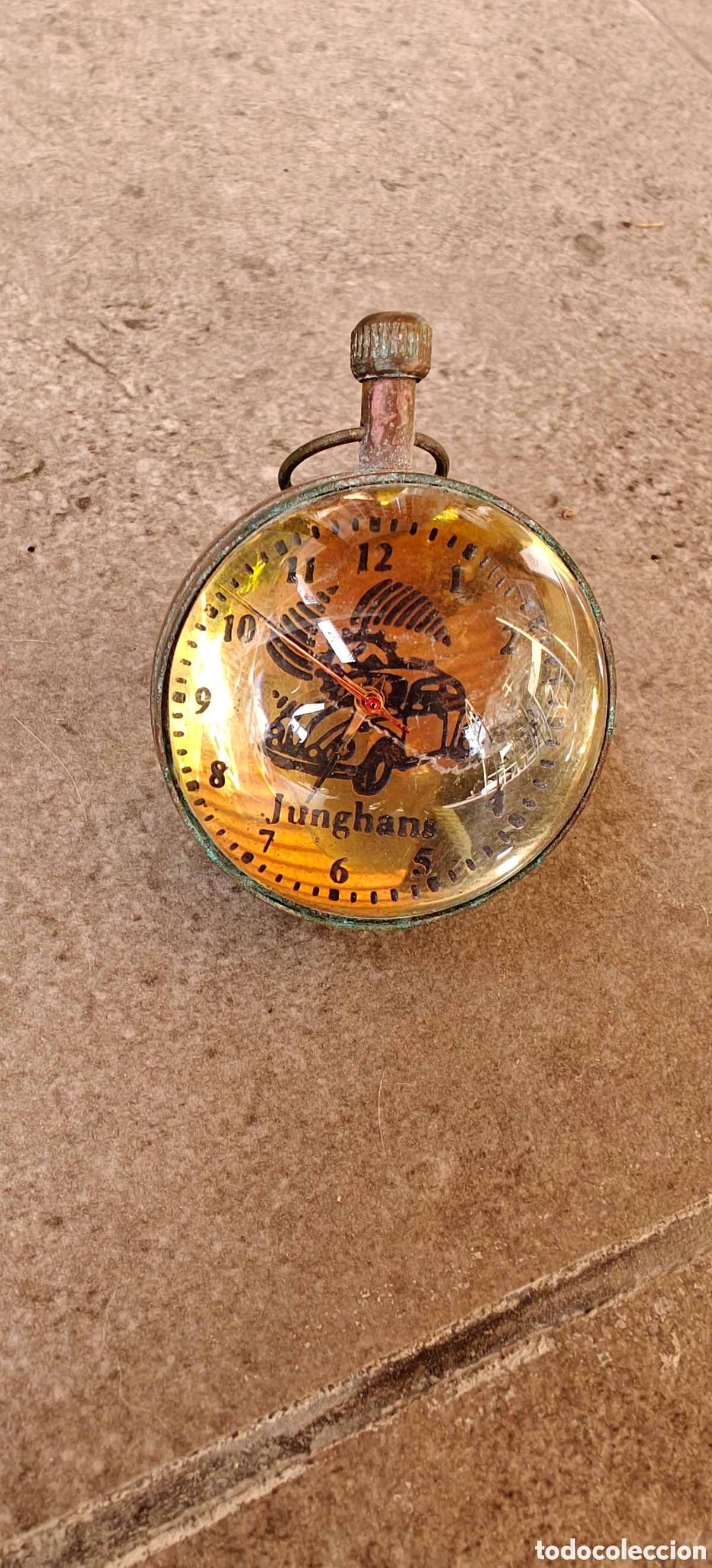 Sellos: German ww2 glass watch volkswagen