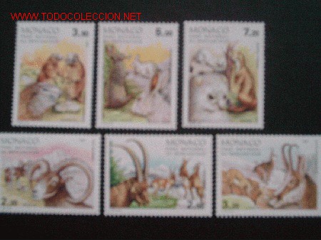 Sellos: FAUNA. MAMIFEROS - Foto 1
