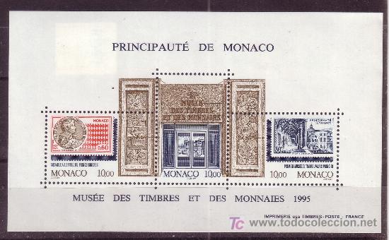 Sellos: M&Oacute;NACO HB 69***  - A&Ntilde;O 1995 - MUSEO POSTAL Y DE LA MONEDA - Foto 1