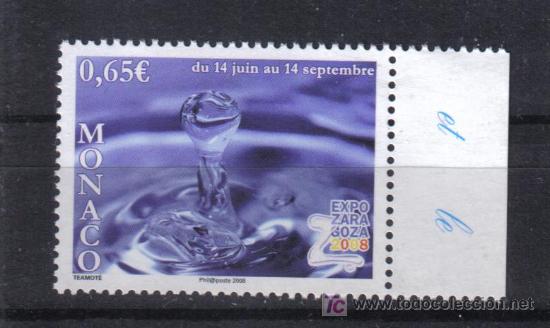 Sellos: MONACO EXPO DEL AGUA ZARAGOZA 2008 - Foto 1