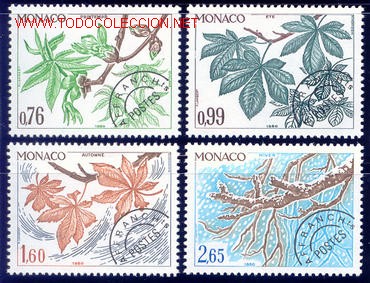 Sellos: MONACO 1980 66/69 ESTACIONES 4v - Foto 1