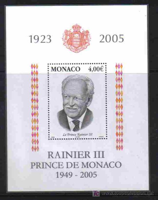 Sellos: SLANIA HB MONACO RAINERO - Foto 1