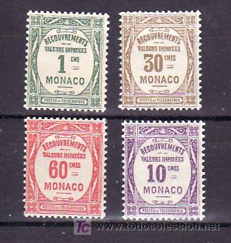 Sellos: monaco tasa 13/6 sin charnela, - Foto 1