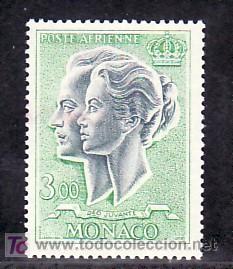 Sellos: monaco aereo  88 sin charnela, principes, - Foto 1