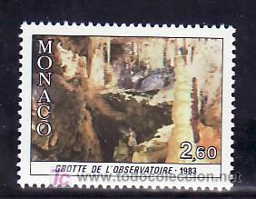 Sellos: monaco 1363 sin charnela, gruta del observatorio, - Foto 1