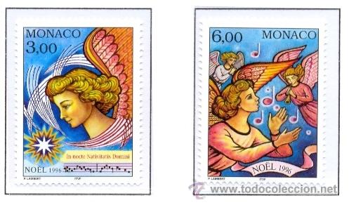 Sellos: MONACO 1996 - NAVIDAD - Yvert 2070-71 - Foto 1