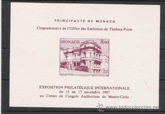 Sellos: MONACO PRUEBA DE LUJO DE 1987 - Foto 1