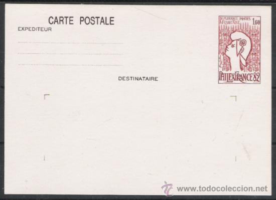 Sellos: MONACO ENTERO POSTAL DE 1982 - Foto 1