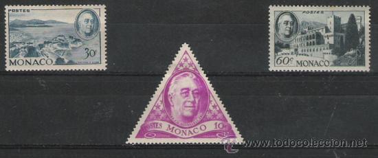 Sellos: MONACO  SELLOS DE LA SERIE N&ordm; 295/300 - Foto 1