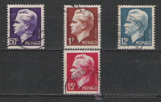 Sellos: MONACO  SELLOS DE LA SERIE N&ordm; 344/350 - Foto 1