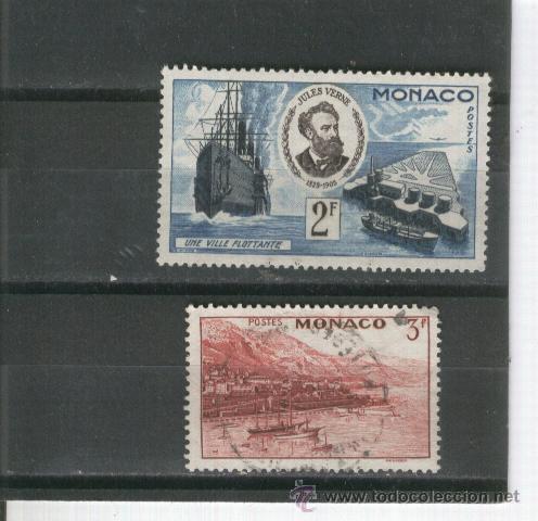 Sellos: MONACO. LOTE. SELLOS. ANTIGUOS. BARCOS. - Foto 1