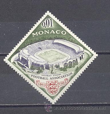 Sellos: MONACO, ESTADIO DE WEMBLEY - Foto 1