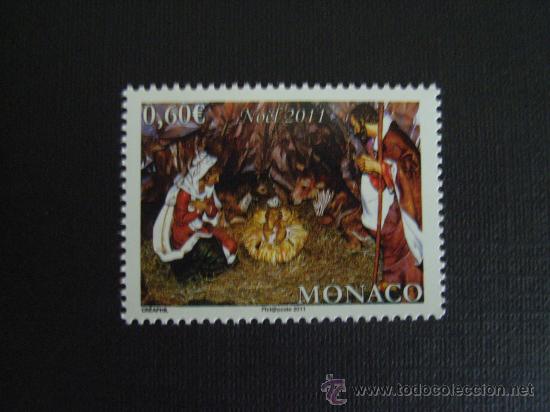 Sellos: MONACO, A&Ntilde;O 2011.  NAVIDAD - Foto 1