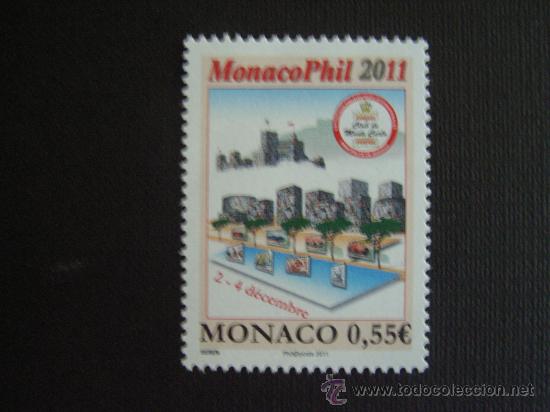 Sellos: MONACO A&Ntilde;O 2011. MONACOPHIL - Foto 1
