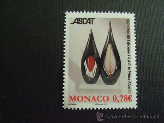 Sellos: MONACO A&Ntilde;O 2012.ASCAT - Foto 1