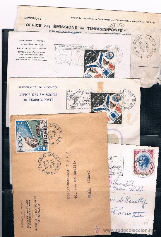 Sellos: Monaco.-Historia Postal - Foto 2