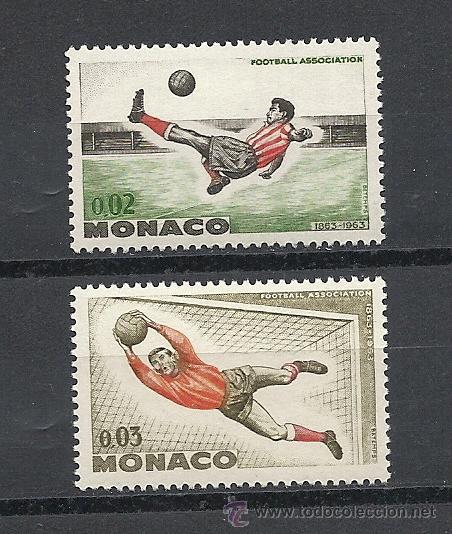 Sellos: MONACO 1963, CENTENARIO DEL FUTBOL. - Foto 1