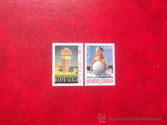 Sellos: MONACO 2004, YVERT 2437-38, NUEVOS - Foto 1