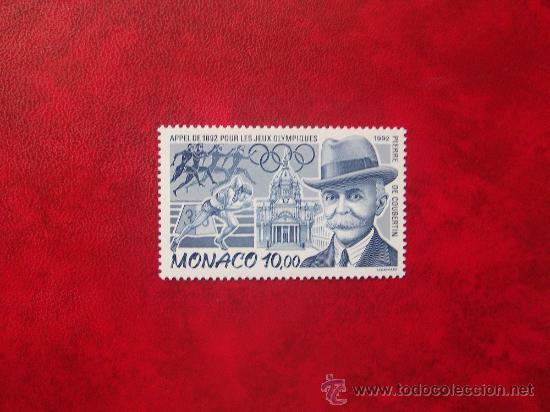 Sellos: MONACO 1992, YVERT 1853, NUEVO - Foto 1