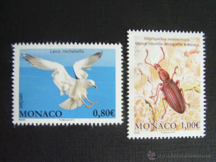 Sellos: MONACO A&Ntilde;O 2013. FAUNA - Foto 1