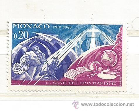 Sellos: M&oacute;naco 1968. Chateau briand - Foto 1
