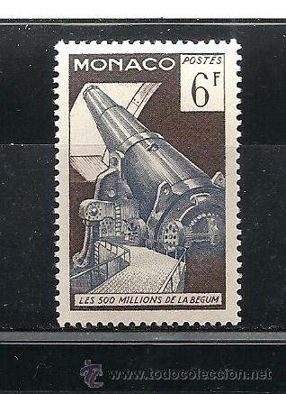 Sellos: MONACO 1955, YVERT N&ordm; 431**, CIRCO - Foto 1