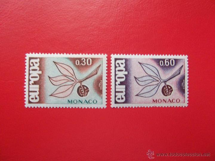 Sellos: MONACO 1965, YVERT 675-76, SC - Foto 1