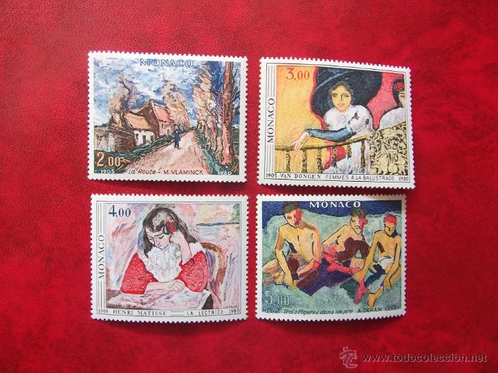 Sellos: MONACO 1980, YVERT 1241-44, SC - Foto 1