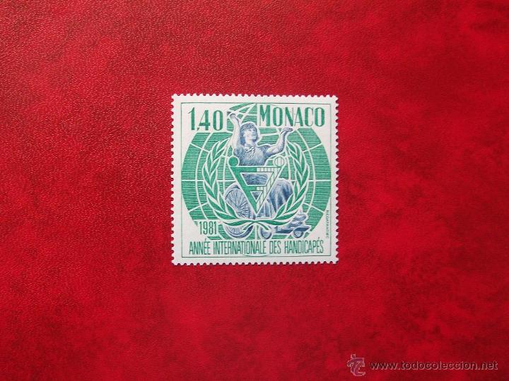 Sellos: MONACO 1981, YVERT 1276, SC - Foto 1