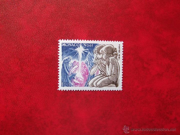 Sellos: MONACO 1981, YVERT 1299, SC - Foto 1