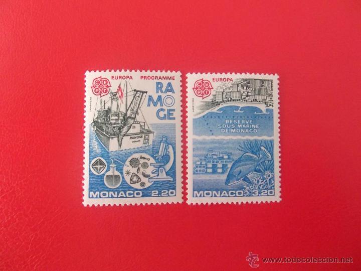 Sellos: MONACO 1986, YVERT 1520-21, SC - Foto 1