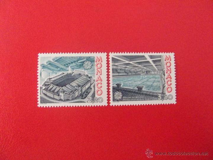 Sellos: MONACO 1987, YVERT 1565-66, SC - Foto 1